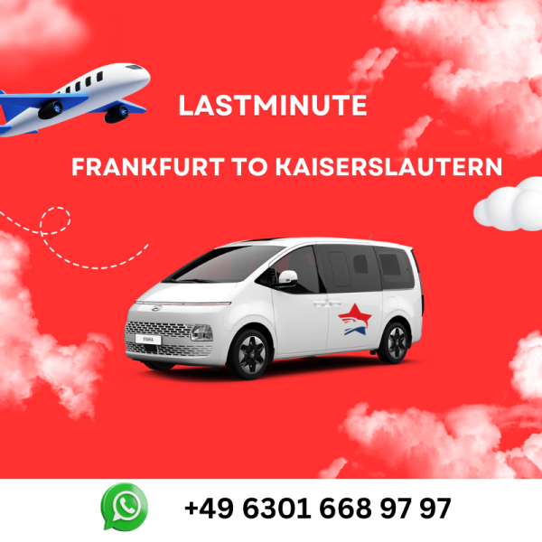 this is an offer for a transfer from airport Frankfurt to kaiserslautern